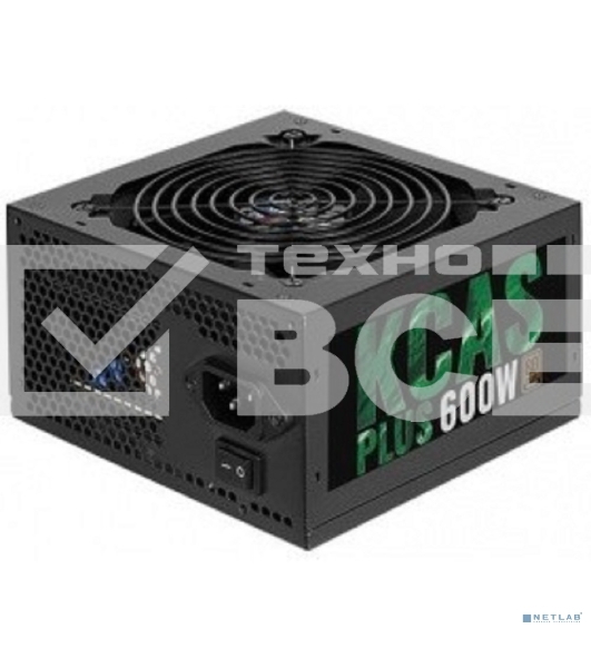 Блок питания Aerocool / Formula KCAS PLUS 600W, 600Вт, 80 PLUS Bronze, 120мм, черный