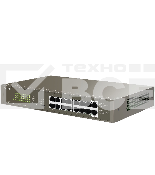 Коммутатор 16PORT TEG1116P-16-150W  TENDA