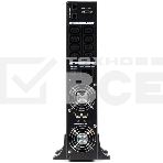 Источник бесперебойного питания ИБП Бастион RAPAN-UPS 3000 RACK+4x9Ah (2100 Вт, Line-interactive, встроенные АКБ 6 шт.x 9Ah) {8960}, фото7