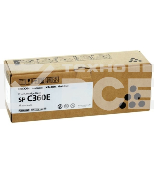 Картридж лазерный тип SP C360E черный для Ricoh SP C360DNw/SP C360SNw/SP C360SFNw/SP C361SFNw (2,5K)