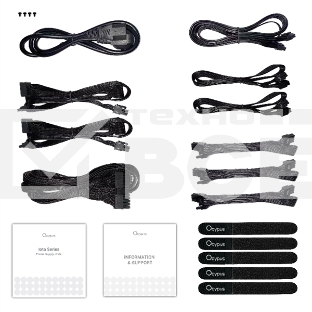 Блок питания 850W Ocypus Iota P850 (ATX, 80+ Gold, APFC, 20+4 pin, 120mm fan, PCI-E 6+2Px3, 8xSATA) (Iota-P850-G1FFBK024X-EU)