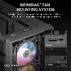 Корпус Corsair Frame 4000D RS ARGB Black, Midi-Tower, чёрный, 3 x 120 мм, фото7