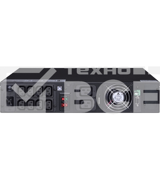 Источник бесперебойного питания Powercom Next, On-Line, 3000VA/3000W, Rack/Tower, 8*IEC320-C13 + 2*C19, LCD, Serial+USB, SmartSlot, подкл. доп. Батарей (2027233)