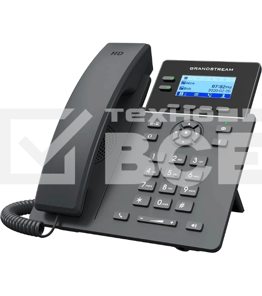 Телефон IP Grandstream GRP-2602G черный