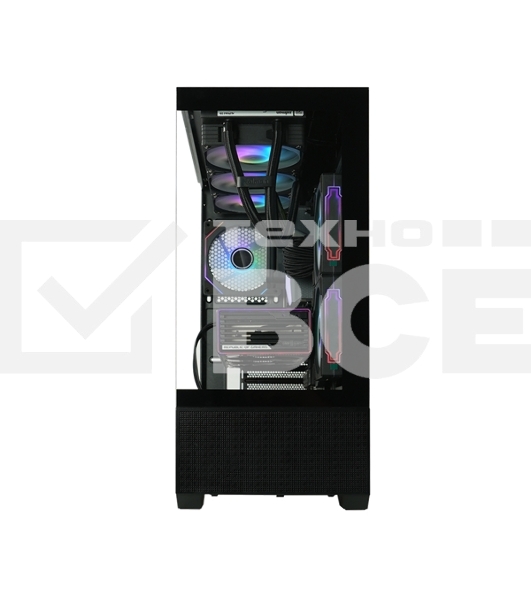Компьютерный корпус ZALMAN CHRONIX V2, ATX, BLACK, WINDOW, 1xCombo (3.5’’ or 2.5’’), 1x3.5’’HDD, 2x2.5’’SSD, 1xUSB2.0, 1xUSB3.0, 1xUSB Type-C, SIDE 2x120мм ARGB, REAR 1x120мм ARGB