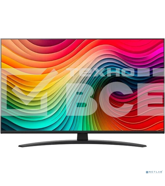 Телевизор LG 43' 43NANO81A6A черный DLED 4K UHD 60Hz Smart TV WebOS 2GB/8GB