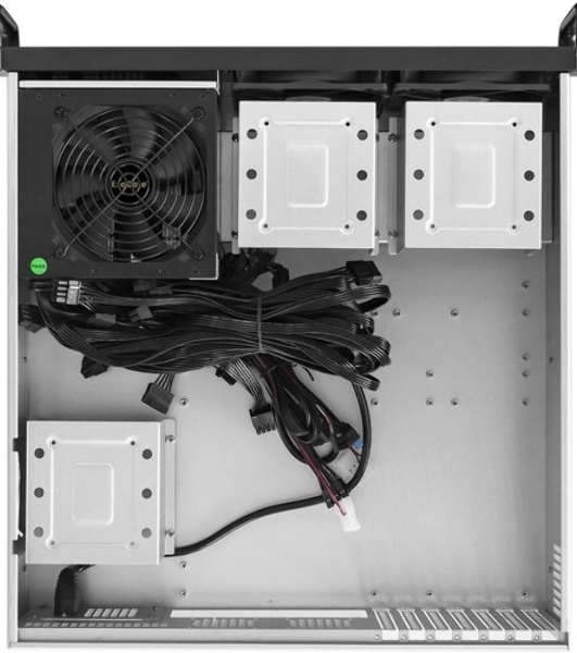 Серверный корпус ExeGate EX293915RUS Pro 3U450-09 (RM 19', высота 3U, глубина 450, БП 400ADS, USB)