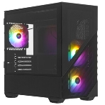 Компьютерный корпус 1STPLAYER DK D7 черный mATX 3x120мм LED fans D7-BK-3F1, фото7