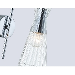 Настенный светильник Ambrella light LH55655 СH/CL хром/прозрачный E14 max 40W 220*90*300, фото3