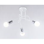 Светильник Ambrella light TR80414/3 WH/CH белый/хром E27/3 max 60W D670*370, фото4
