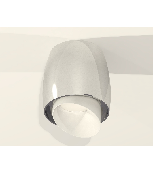 Светильник Ambrella Light XS1143021 PSL/FR серебро полированное/белы матовый MR16 GU5.3 (C1143, N7175)