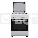 Газовая плита De Luxe 606040.24-001г(кр)чр белый, фото 1