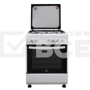 Газовая плита De Luxe 606040.24-001г(кр)чр белый