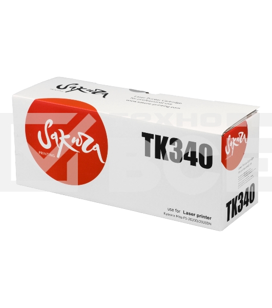 Картридж лазерный Sakura TK340/341/342/343/344 для Kyocera Mita FS-2020D/2020DN, черный, 12000 к.
