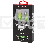 Кабель Crown USB - USB Type-C CMCU-3102C green, фото5