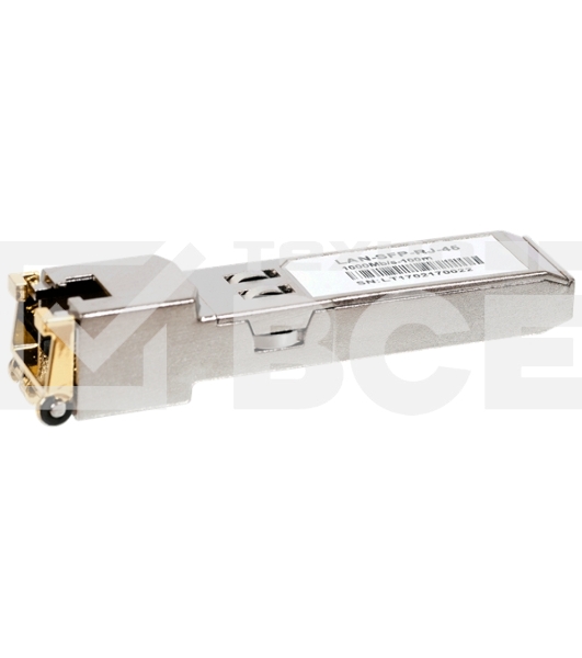 Модуль LANMASTER SFP 1000Base-T RJ-45, 100m, Cisco
