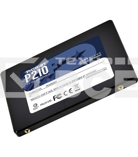 Накопитель SSD Patriot P210, 512GB, SATA III, 2.5