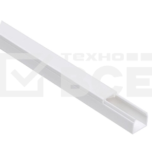 Кабель-канал 15х10 L2000 пластик ECOLINE ИЭК CKK11-015-010-1-K01