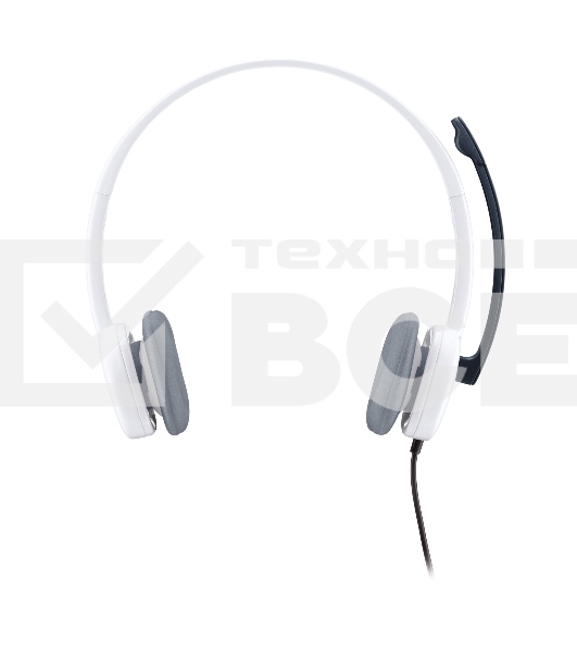 Наушники с микрофоном Logitech H150 белый накладные оголовье (981-000350)