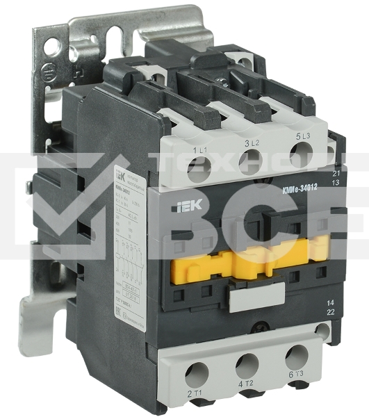 Контактор КМИе-34012 40А 230В/АС3 1НО; 1НЗ ИЭК KKME31-040-230-11