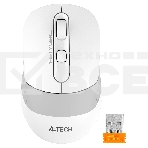 Мышь беспроводная A4Tech Fstyler FB10C белый/серый, 2000 dpi, радиоканал, Bluetooth, USB, кнопки - 4, фото10