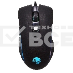 Мышь Oklick 708G MYSTERY черный оптическая (3200dpi) USB (7but), фото 1