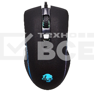 Мышь Oklick 708G MYSTERY черный оптическая (3200dpi) USB (7but)