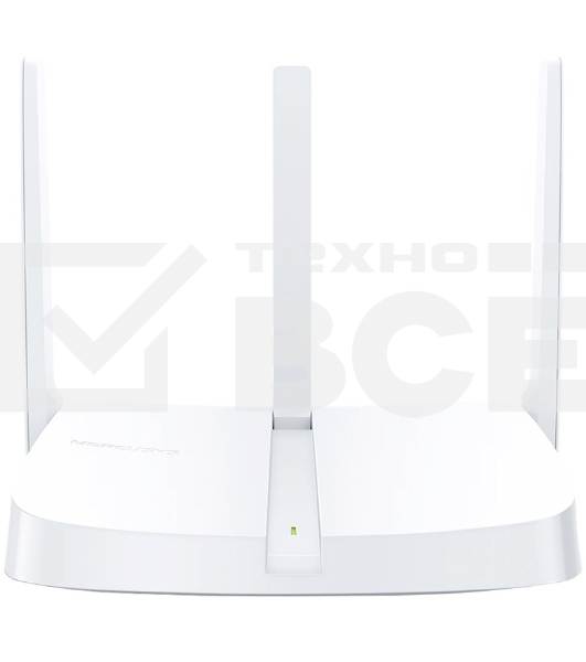 Роутер Mercusys MW306R 300 Mbps Multi-Mode Wireless N Router, 3 × Fixed External Antennas, 3× 10/100 LAN Port, 1× 10/100 WAN Port, 4 in 1- Access Point/Router/Range extender/WISP Mode, WPS/Reset Button, Parental Controls, Guest Network