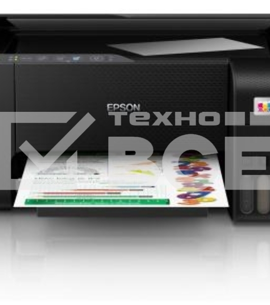 МФУ струйный Epson L3250 (C11CJ67412/C11CJ67418/C11CJ67405/C11CJ67408/C11CJ67503/C11CJ67508/C11CJ67523), A4, цветное, печ. до 33 стр/мин. (ч/б)  до 15 стр/мин. (цвет), скан. до 11 стр/мин. (ч/б) 28 стр/мин. (цвет), 1440 x 5760 dpi (печать) 1200x2400dpi (с