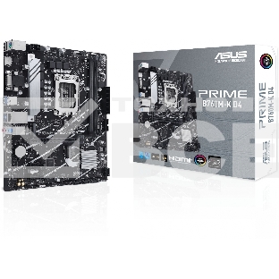Материнская плата ASUS PRIME B760M-K D4, LGA 1700, Intel B760, 2xDDR4, 4xSATA, 2xM.2, 1xPCI-E 4.0 x16, 2xPCI-E x1, 1xHDMI, 1xVGA, 1x 2.5Gb LAN, 2xUSB-A 3.2 Gen 1, 2xUSB-A 2.0, 3x3.5 мм, 7.1, Micro-ATX