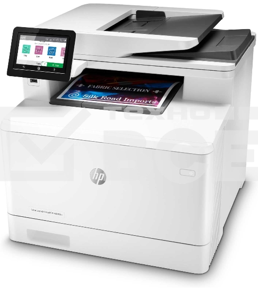 МФУ лазерное HP LaserJet Pro M479fdn (W1A79A), A4, цветной, печ. до 27 стр/мин., скан. до 29 стр/мин. (ч/б) 20 стр/мин. (цвет), 600 x 600 dpi (печать) 1200x1200dpi (скан.), USB, RJ-45, Air Print, Mopria