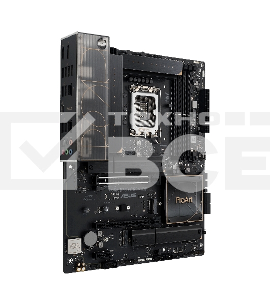 Материнская плата ASUS ProArt B760-CREATOR, LGA 1700, Intel B760, 4xDDR5, 4xSATA, 3xM.2, 1xPCIe 4.0 x4, 1xPCIe 5.0 x16, 2x 2.5Gb LAN, 1xUSB-C 3.2 Gen 2, 2xUSB-A 3.2 Gen 2, 3xUSB-A 3.2 Gen 1, 5x3.5 мм, 7.1, ATX