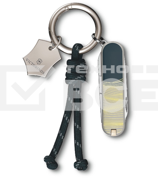Нож перочинный Victorinox Classic SD New York Style (0.6223.E223) 58мм 7 функций зеленый подар.коробка