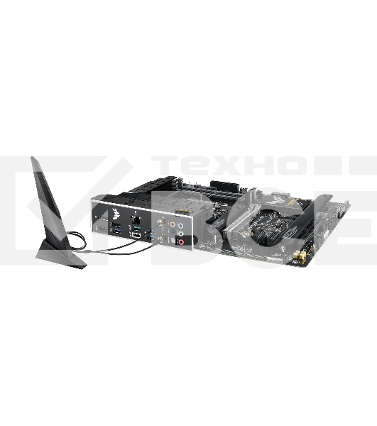 Материнская плата ASUS TUF GAMING B760-PLUS WIFI, LGA 1700, Intel B760, 4xDDR5, 4xSATA, 3xM.2, 1xPCI-E 5.0 x16, 1xPCI-E 3.0 x4, 1xUSB-A 3.2 Gen 2, 3xUSB-A 3.2 Gen 1, 1xUSB-C 3.2 Gen 2x2, 1x2.5Gb LAN, 5x3.5 мм, 7.1, Wi-Fi 6, Bluetooth 5.2, Standard-ATX