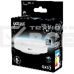 Лампа светодиодная Gauss 8Вт цок.:GX53 таблетка 220B св.свеч.бел.нейт. Tablet (упак.:10шт) (108008208), фото4