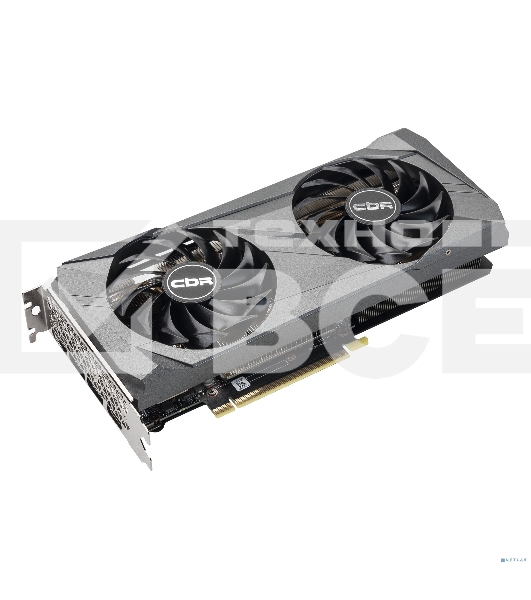 Видеокарта CBR RTX 3060 12Gb GDDR6, 192bit, 1320-1777Mhz, 3*DP + 1*HDMI 2.1, 170W, Ret