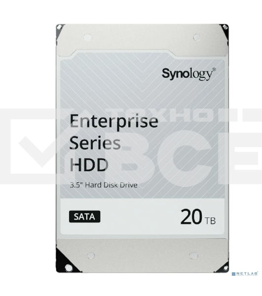Жесткий диск Synology SATA 20TB 7200RPM 6Gb/S HAT5310-20T
