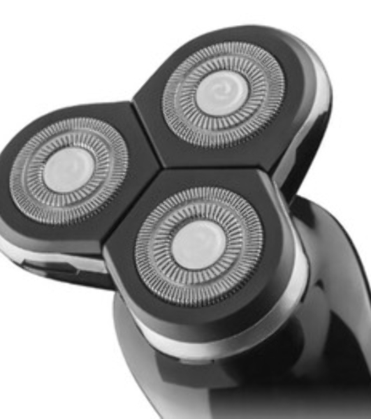 Электробритва Centek CT-2159 (черн/хром) 3 плавающие головки, аккумулятор+работа от сети, Li-Ion600мА·ч