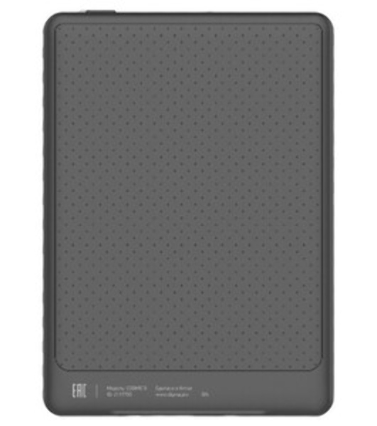 Электронная книга Digma pro MOON 6 6' E-Ink Carta 758x1024 1.8Ghz 1Gb/32Gb/SD/microSDHC/подсветка дисплея темно-серый