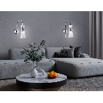 Настенный светильник Ambrella light LH55655 СH/CL хром/прозрачный E14 max 40W 220*90*300, фото 1