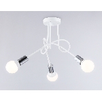 Светильник Ambrella light TR80414/3 WH/CH белый/хром E27/3 max 60W D670*370, фото3