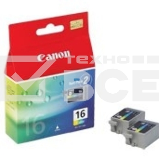 Картридж струйный BCI-16C (9818A002) для Canon SELPHY DS700/810, Цветной, 75стр.