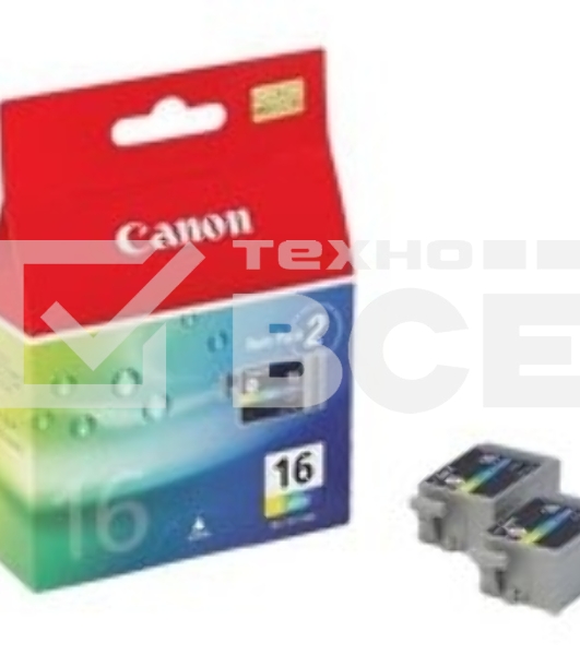 Картридж струйный BCI-16C (9818A002) для Canon SELPHY DS700/810, Цветной, 75стр.