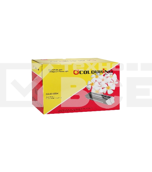 Картридж лазерный Colouring CG-CE255X черный (12500 стр.) для принтеров HP LJ P3010/3011/3015/3016/LJ Enterprise MFP M525c/M525dn/M525f/LJ Pro MFP M521dw/M521dn/Canon LBP 6700/6750/6750dn/6780