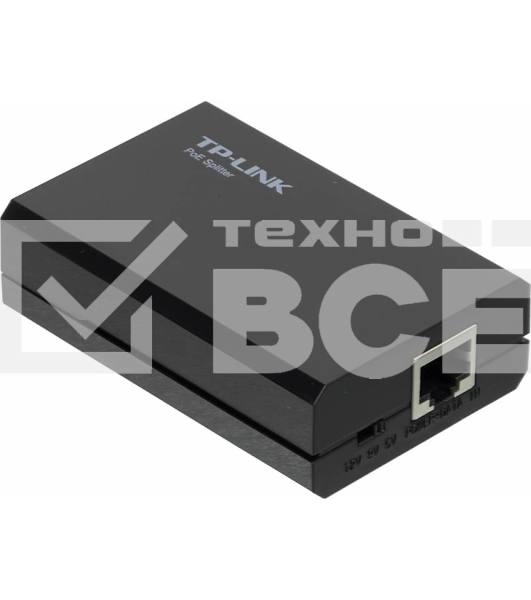Сетевой адаптер TP-Link SMB TL-PoE10R Сплиттер PoE Data and Power carried over the same cable up to 100m, 5V/12V