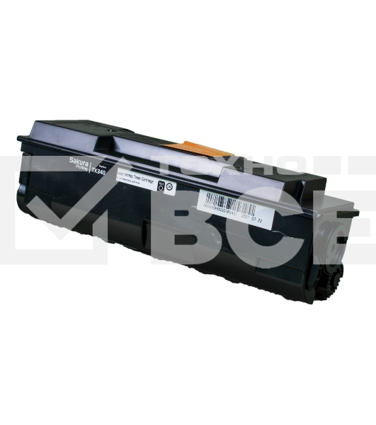 Картридж лазерный Sakura TK340/341/342/343/344 для Kyocera Mita FS-2020D/2020DN, черный, 12000 к.