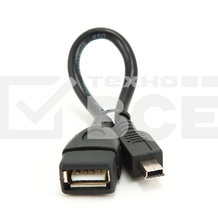 Кабель Gembird/Cablexpert A-OTG-AFBM-002 AF/Mini-BM, 0.15м, пакет