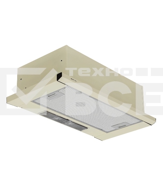 Вытяжка Krona KAMILLA slim 600 ivory (2 мотора)