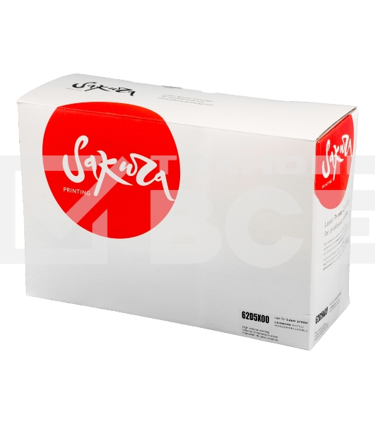Картридж лазерный Sakura 62D0XA0/62D5X00 для Lexmark MX711/810/811/812, черный, 45 000 к.