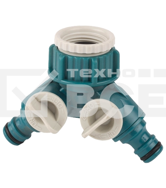 Распределитель поливочный RACO ORIGINAL 3/4' - 1', с внутренней резьбой, двухканальный